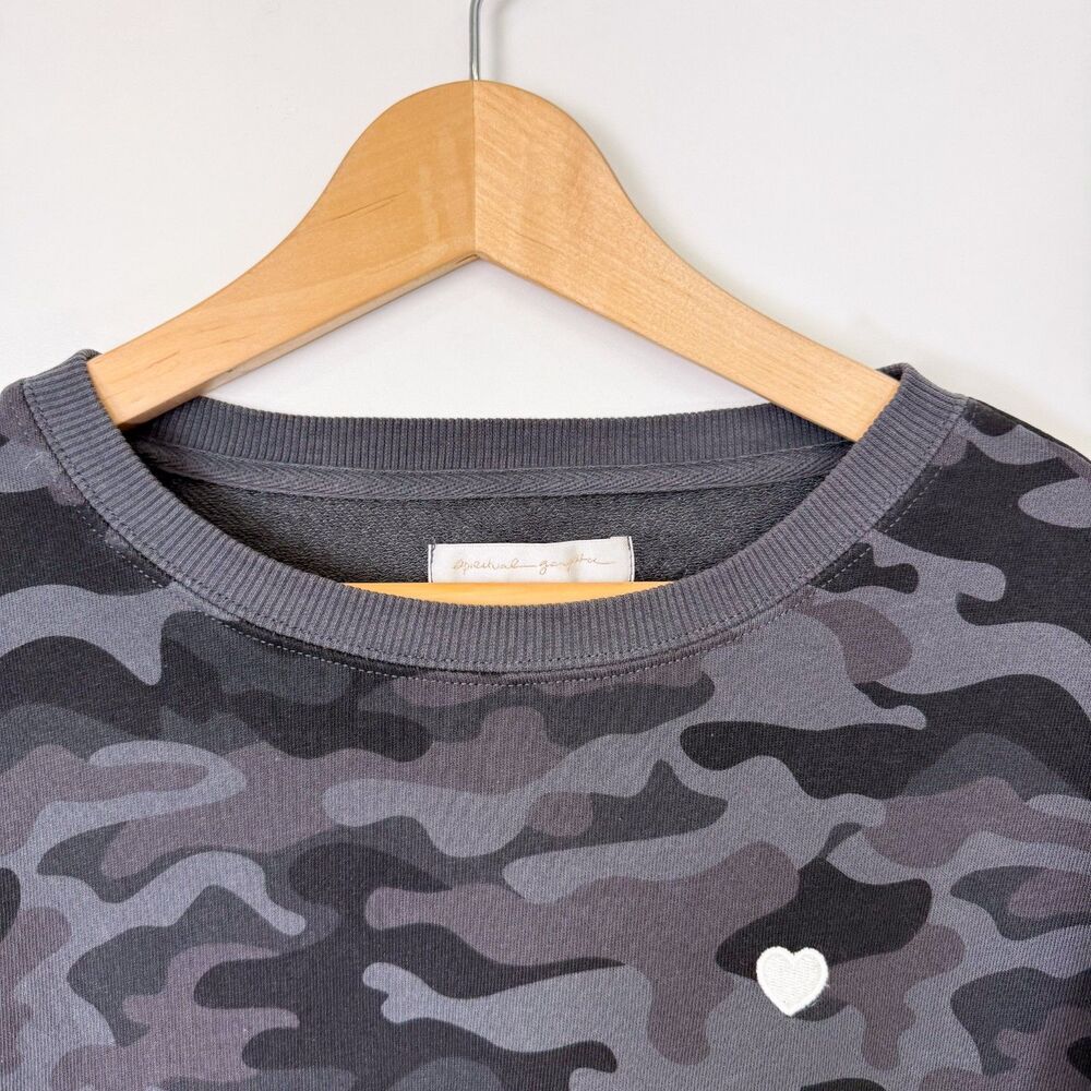 Spiritual Gangster Mazzy Camo Pullover Sweatshirt L - Picture 4 of 9